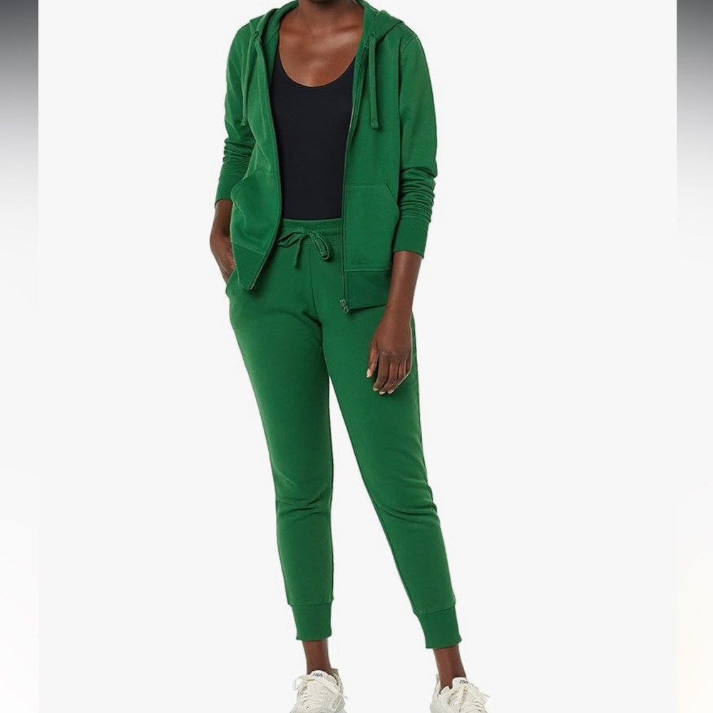 Green Hoodie and Jogger Set